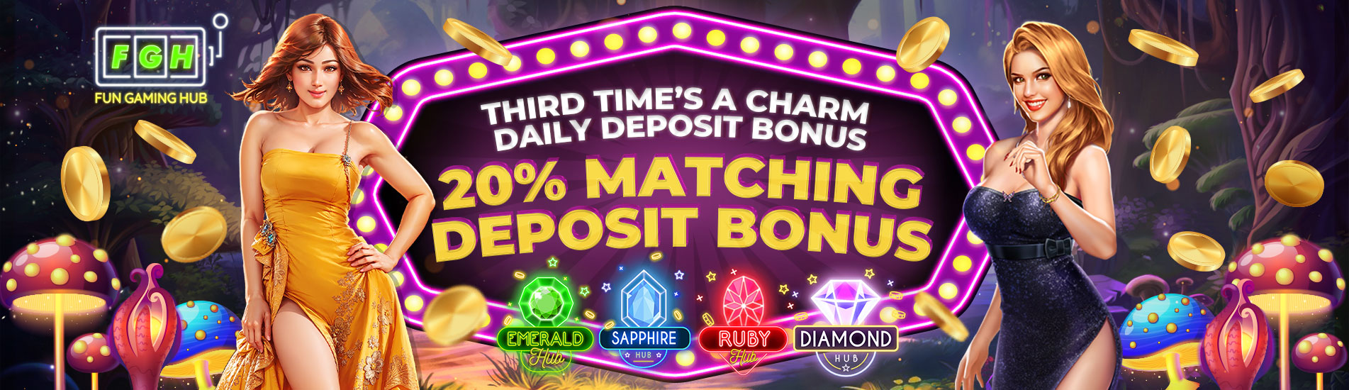 Third Time Charm Daily Deposit