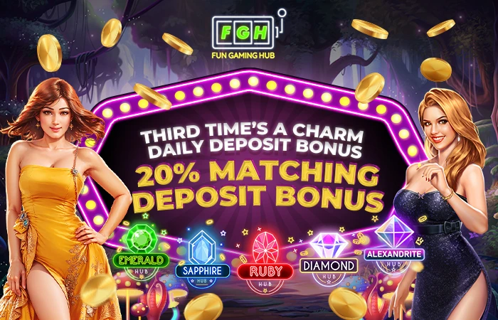 A Charm Daily Deposit Bonus